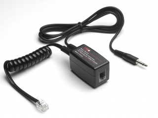 Telefon-Aufnahmeadapter TRX-20 zum Anschluß an ein Diktiergerät