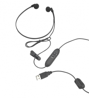 Leichtkopfhörer Spectra SP-USB Headset für den Anschluß an einen PC