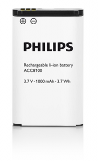 Philips Li-Ion-Akku 3,7V ACC8100