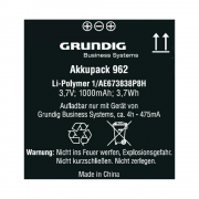 Grundig Akkupack 962
